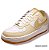 Nike Air Force Bege com Dourado - Imagem 2
