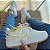 Nike Air Force Bege com Dourado - Imagem 1