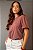 T-SHIRT MAYRA MARROM - Imagem 1
