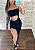 Vestido midi com abertura lateral Inventmoda - Imagem 1