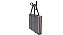Kit 2 Suporte De Parede para Capacete Mochila Jaqueta Bolsa/PRETO - Imagem 4