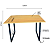 Mesa de Jantar Metalon Industrial 1,50m - Imagem 2