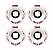 Freak SurfSkate | Roda para skate simulador 65mm | Shock Wave 92a Branca - Imagem 1