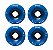 Freak SurfSkate | Roda para skate simulador 65mm | Big Wave 81a Azul Escura - Imagem 1