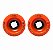 Freak SurfSkate | Roda para skate simulado de surfr 65mm | Combinção: 2 Fire Wave 87a laranja e 2 Shock Wave 92a Branca - Imagem 3