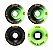 Freak SurfSkate | Roda para skate simulador 65mm | Combinação: 2 Atomic Wave 90A  Mesclada, 1 Atomic Wave 90A Verde e 1 Atomic Wave 90A Preta - Imagem 1
