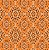 Tecido Microfibra Estampa Digital 50cmx1,50 - Bandana laranja - Imagem 1