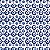 Tecido Microfibra Estampa Digital 0.50 cm - Olho Grego Tradicional - Imagem 1