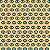Tecido Microfibra Estampa Digital 0.50 cm - Pestana Fundo Amarelo - Imagem 1