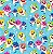 Tecido Microfibra Estampa Digital 0.50 cm - Baby Shark - Imagem 1