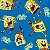 Tecido Microfibra Estampa Digital 0.50 cm - Bob Esponja Novo - Imagem 1