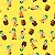 Tecido Microfibra Estampa Digital 0.50 cm - Chaves Amarelo - Imagem 1