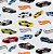 Tecido Oxfordine Estampa Digital 5m - Hot Wheels - Imagem 1