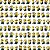 Tecido Oxfordine Estampa Digital 5m - Minions fundo branco - Imagem 1