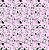 Tecido Oxfordine Estampa Digital 5m - Snoopy  Fundo Rosa - Imagem 1