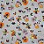 Tecido Microfibra Estampa Digital 0.50 cm - Halloween turma do Mickey 2 - Imagem 1