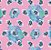 Tecido Microfibra Estampa Digital 0.50 cm - Stitch 21 / Rosa Bebê - Imagem 1