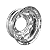 Roda de Aluminio Alto Brilho Borda Larga 22,5 x 8,25 10 Furos Polida - Imagem 3
