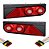 Par Lanterna Traseira de Led Compatível Carreta Randon 12v 24v Bivolt + Chicote Ligação - Imagem 1
