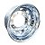 Roda Sem Camara Aluminio 22,5 Caminhão Borda Larga Alto Brilho Modelo SpeedLine - Imagem 3