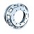 Roda Sem Camara Aluminio 22,5 Caminhão Borda Larga Alto Brilho Modelo SpeedLine - Imagem 1