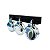 Kit Lanterna 3 Marias Bojuda Led Caminhão Vermelho 12v/24v Com Suporte para Fixação - Imagem 2