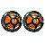 2 Lanterna Sinaleira de Led Ambar Laranja Compatível Mercedes Benz 1113 1313 - 12v 24v Bivolt - Imagem 1