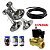 Kit Buzina Ar 3 Cornetas Trem Caminhão Barco Alto Rendimento - Imagem 1