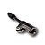 Calibrador Inflador de Pneu Duplo Bico Reto Longo 1/4 - 24cm - Imagem 3