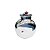 Kit 5 Lanterna Bojuda Foguinho Led Vermelha Cromada 12v 24v - Imagem 3