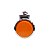 Kit 5 Lanterna Bojuda Foguinho Led Laranja Cromada 12v 24v - Imagem 4