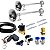 Kit Buzina Marítima 74cm 12mm Controle a Distância 12v 24v - Imagem 1