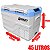 Geladeira Caminhão Portátil 45 Litros 12v 24v 110v 220v - 2 Portas - Imagem 3