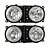 PAR FAROL COMPATÍVEL FORD CARGO HORIZONTAL 2000 ATÉ 2006 - Imagem 1