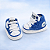 Sapatinho Croche Baby Azul - Imagem 4