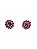 Brinco flor fucsia - Imagem 1