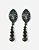 Brinco jet hematite - Imagem 1