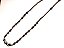 Colar gotas jet hematite - Imagem 1