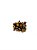 Anel com cristais bronze - Imagem 1