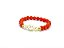 Pulseira 1v. de porcelana com pérola - Imagem 1
