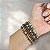 PULSEIRA 6V. DE CRISTAIS BLACK DIAMONT E COLORIDOS - Imagem 2