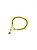 Pulseira 1v. de corrente dourada leve - Imagem 1