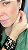 Brinco niquel com strass jet - Imagem 2