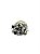 Anel niquel com cristais jet hematite e black diamont - Imagem 1