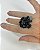 Anel 4v. grafite com cristal preto - Imagem 2