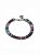 Pulseira niquel de riviera baguete colorida - Imagem 1