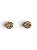 Brinco flor o. velho com strass lt peach - Imagem 1