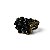 Anel 4v. ouro velho com cristais pretos - Imagem 1