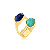 ANEL CASCATA DUPLO - Imagem 1
