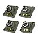 kit 4 PECAS MANCAL + ROLAMENTO UCF 205-16 - Imagem 1